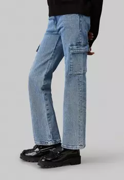 Прямые джинсы Calvin Klein, синий
