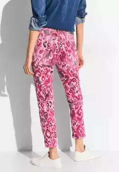 Прямые джинсы Cecil, средняя талия, розовый