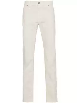 Прямые джинсы Chamonix средней посадки Brioni, нейтральный