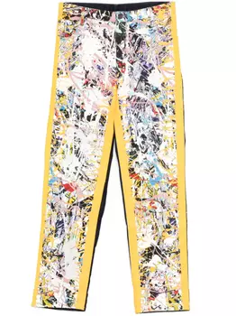 Прямые джинсы Charles Jeffrey Loverboy Art, белый