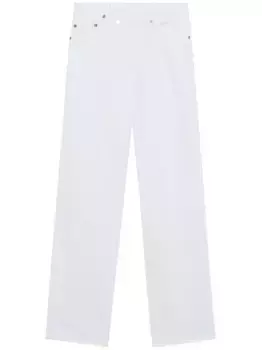 Прямые джинсы Criss Cross AGOLDE, белый