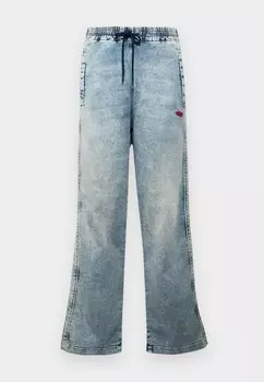 Прямые джинсы D-MARTIANS TRACK Diesel, синий деним