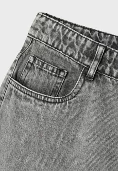 Прямые джинсы DAD LMTD, серый