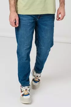 Прямые джинсы Denim Project, синий