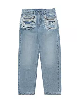 Прямые джинсы Diesel, синий