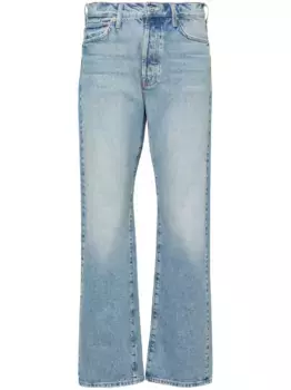Прямые джинсы Ditcher Hover средней посадки MOTHER, синий