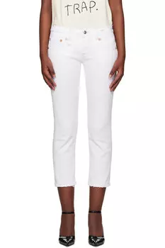 Прямые джинсы для мальчиков R13, белый