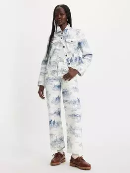 Прямые джинсы до щиколотки Ribcage Levi's, западная туай