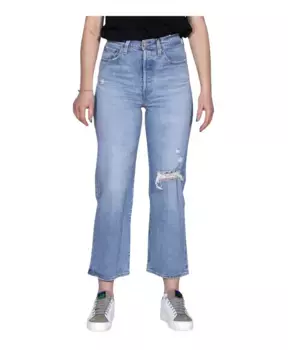 Прямые джинсы до щиколотки Ribcage Levi'S, синий
