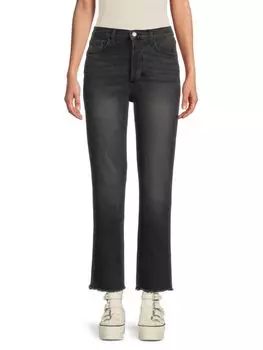 Прямые джинсы до щиколотки с высокой посадкой OG Joe'S Jeans, черный