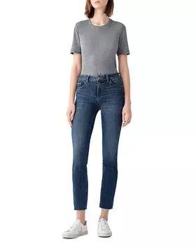 Прямые джинсы до щиколотки со средней посадкой Mara в цвете Chancery DL1961, цвет Blue