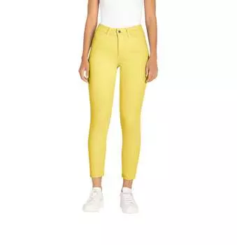 Прямые джинсы Dream Chic Straight Cotton Stretch в солнечно-желтом цвете MAC
