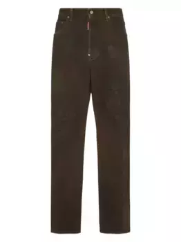 Прямые джинсы DSQUARED2, коричневый