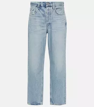 Прямые джинсы Dylan с высокой посадкой CITIZENS OF HUMANITY, синий