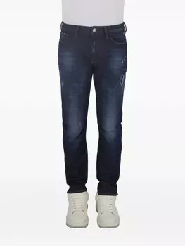 Прямые джинсы Emporio Armani, синий