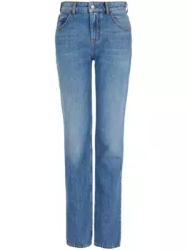 Прямые джинсы EMPORIO ARMANI, синий