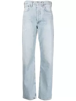 Прямые джинсы Eva Citizens of Humanity, синий