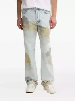 Прямые джинсы Fiorucci, синий