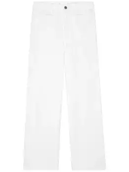Прямые джинсы FRAME, белый
