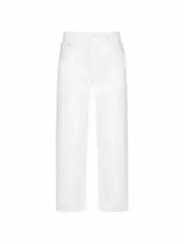 Прямые джинсы Frame Denim, белый