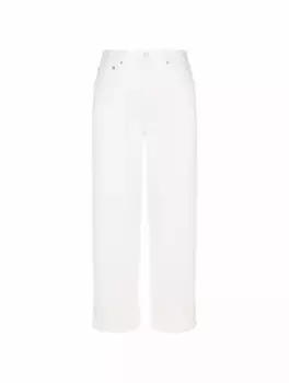 Прямые джинсы Fran Agolde, белый