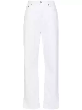 Прямые джинсы Fran AGOLDE, белый