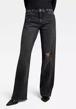 Прямые джинсы G-Star, черный