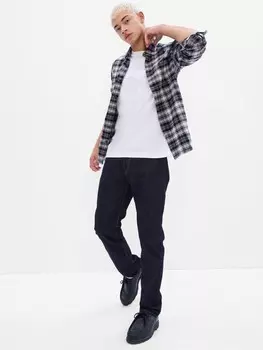 Прямые джинсы Gap, синий