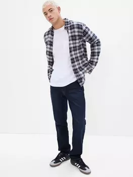 Прямые джинсы Gap, синий