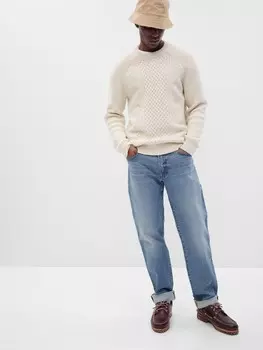 Прямые джинсы Gap, синий