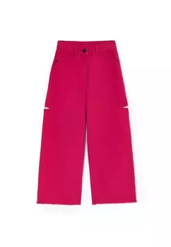 Прямые джинсы Gulliver, розовый