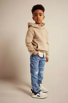 Прямые джинсы H&M, синий