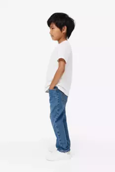 Прямые джинсы H&M, синий