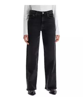 Прямые джинсы Harper Agolde, черный