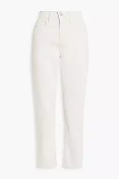 Прямые джинсы Hutton с завышенной талией Nobody Denim, белый