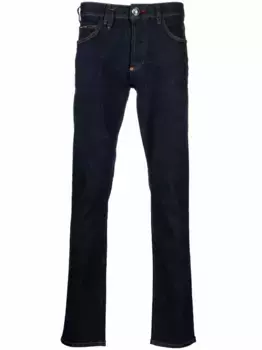 Прямые джинсы Iconic Plein Philipp Plein, синий