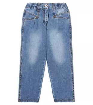 Прямые джинсы Il Gufo, синий