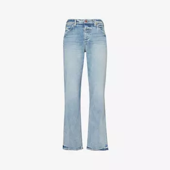 Прямые джинсы из эластичного денима со средней посадкой Vayder, цвет angelo