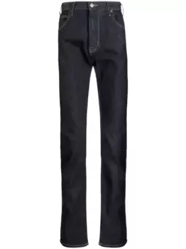 Прямые джинсы J45 EMPORIO ARMANI, синий