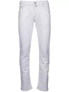 Прямые джинсы Jacob Cohn, белый