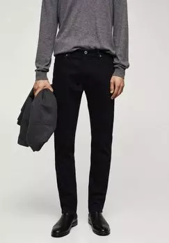 Прямые джинсы JAN Mango, черный деним