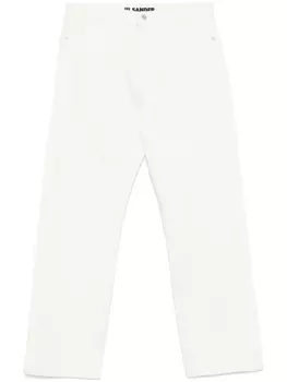 Прямые джинсы Jil Sander, белый