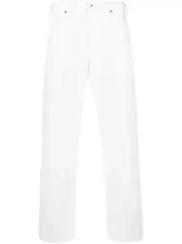 Прямые джинсы JIL SANDER, белый