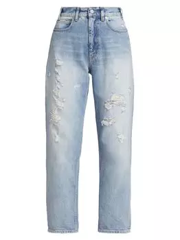 Прямые джинсы Juliette со средней посадкой Fortela, синий