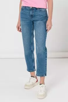 Прямые джинсы-капри Vero Moda, синий