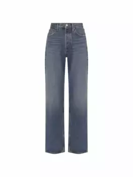 Прямые джинсы Kelly Agolde, синий