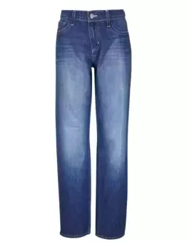 Прямые джинсы L'Agence, синий