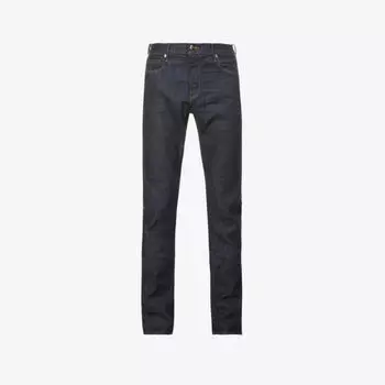 Прямые джинсы L'Homme из эластичного денима со средней посадкой Frame, цвет coltswold