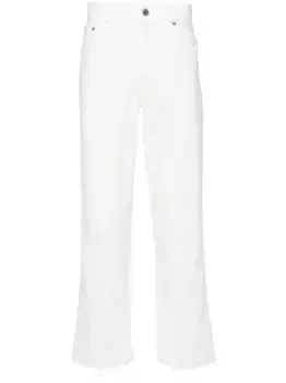 Прямые джинсы Lanvin, белый