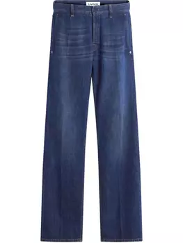 Прямые джинсы Lanvin, синий